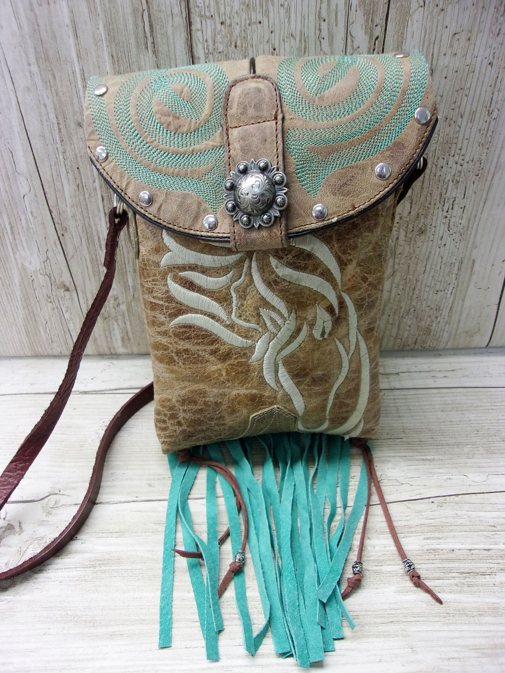Small Western Purse -Purse with Fringe - Cowboy Boot Purse - Small Crossbody Bag sm231 Chris Thompson Bags