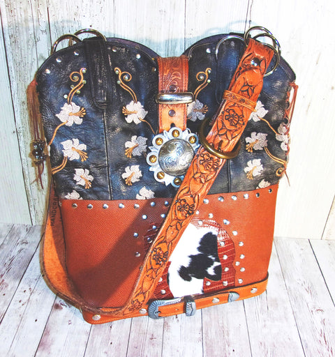 Top Shelf Cowboy Boot Purse TS277