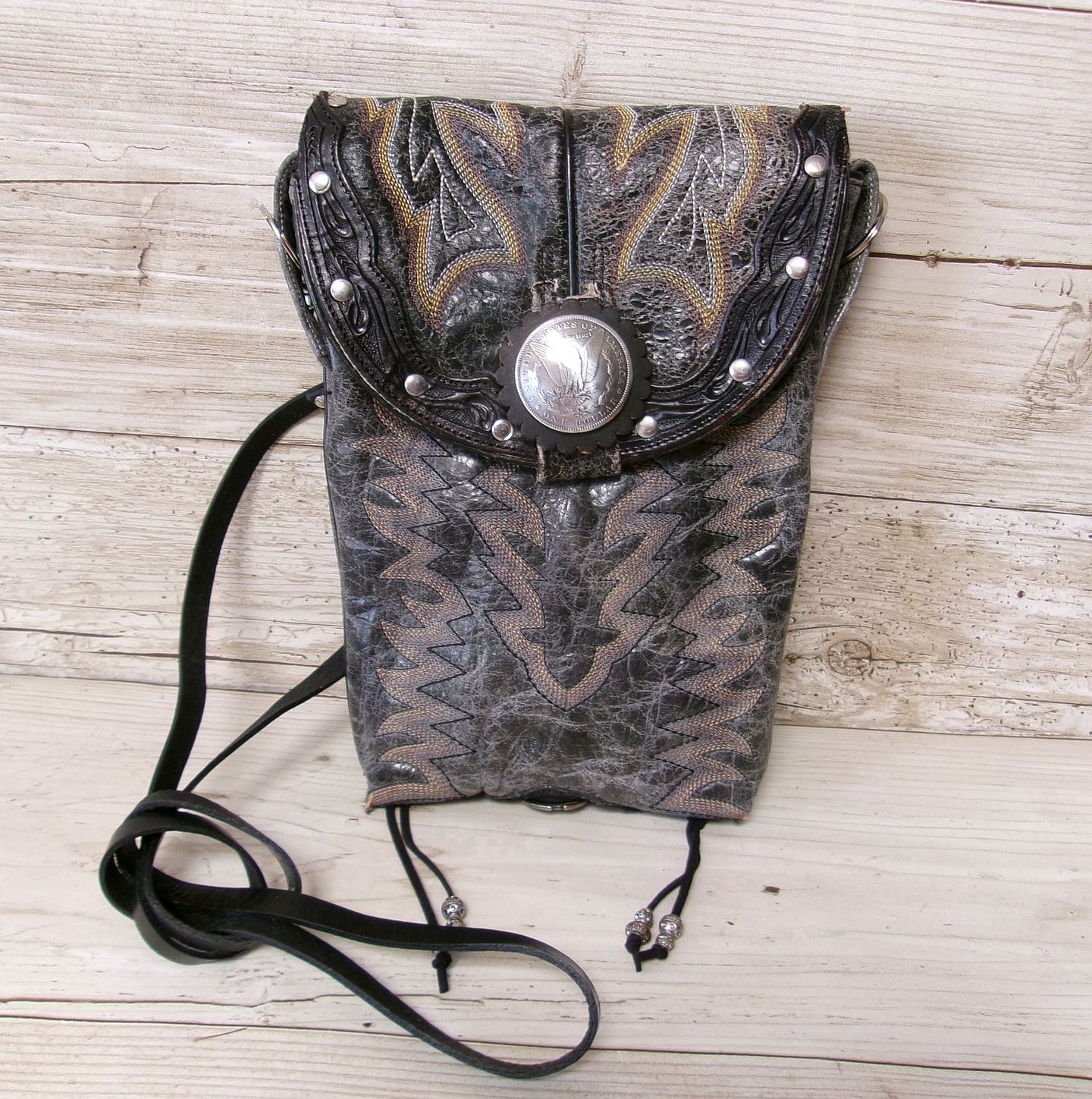 Cowboy Boot Crossbody Hipster Bag HP1058