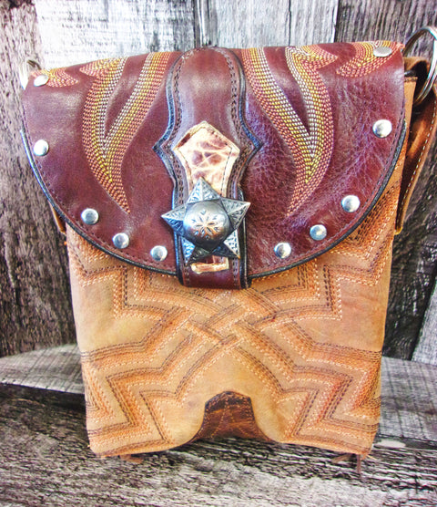 Mini Hipster Cowboy Boot Purse BB05