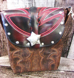 Mini Hipster Cowboy Boot Purse BB20