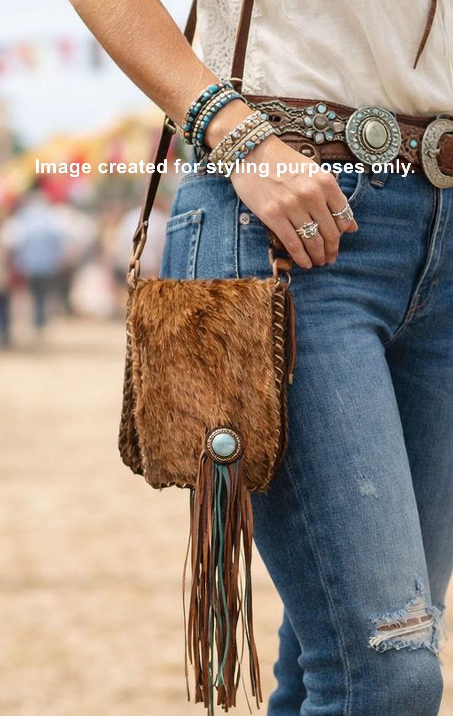 Boho Bag with Fringe BB01