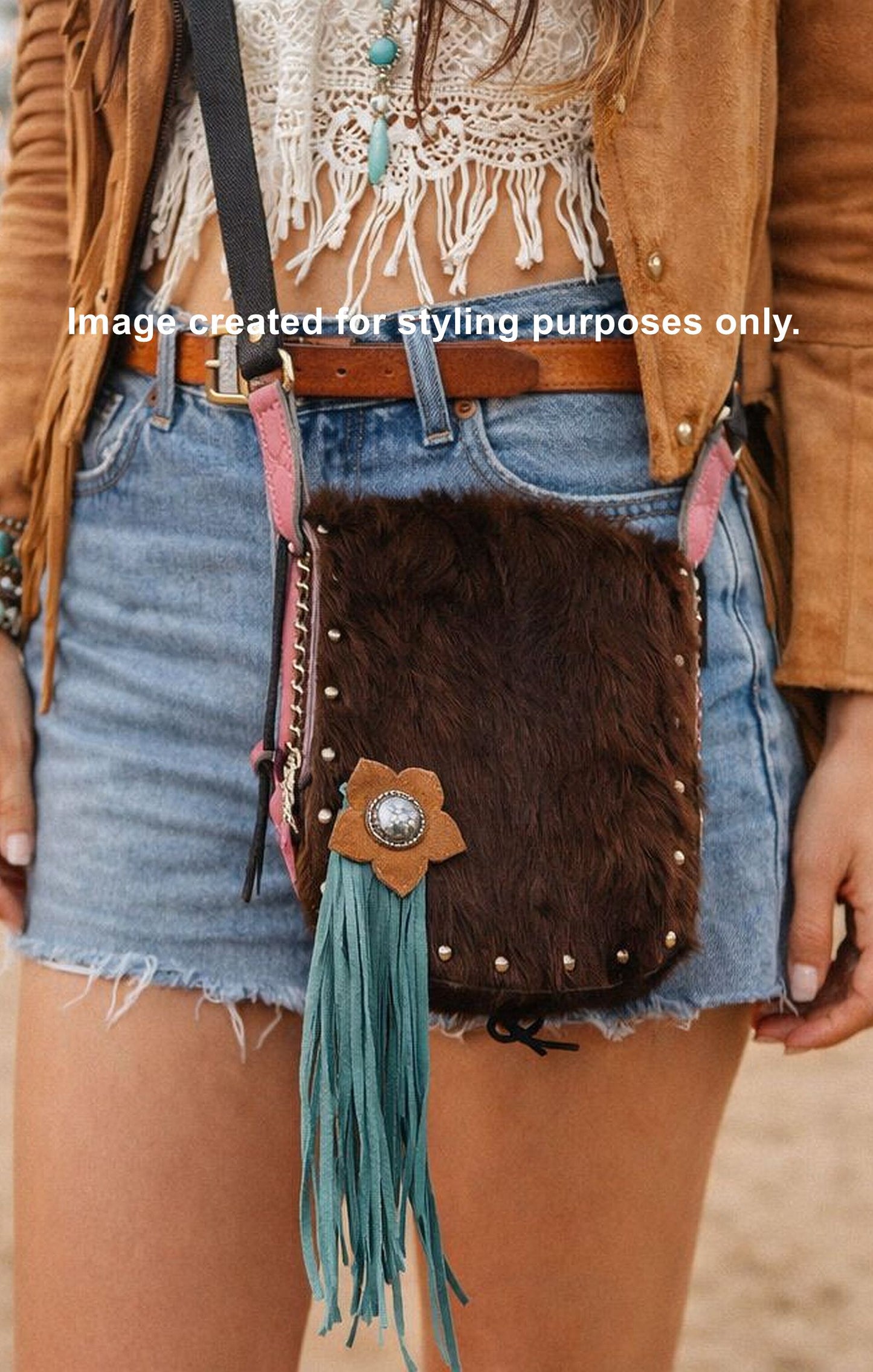 Boho Bag with Fringe BB03