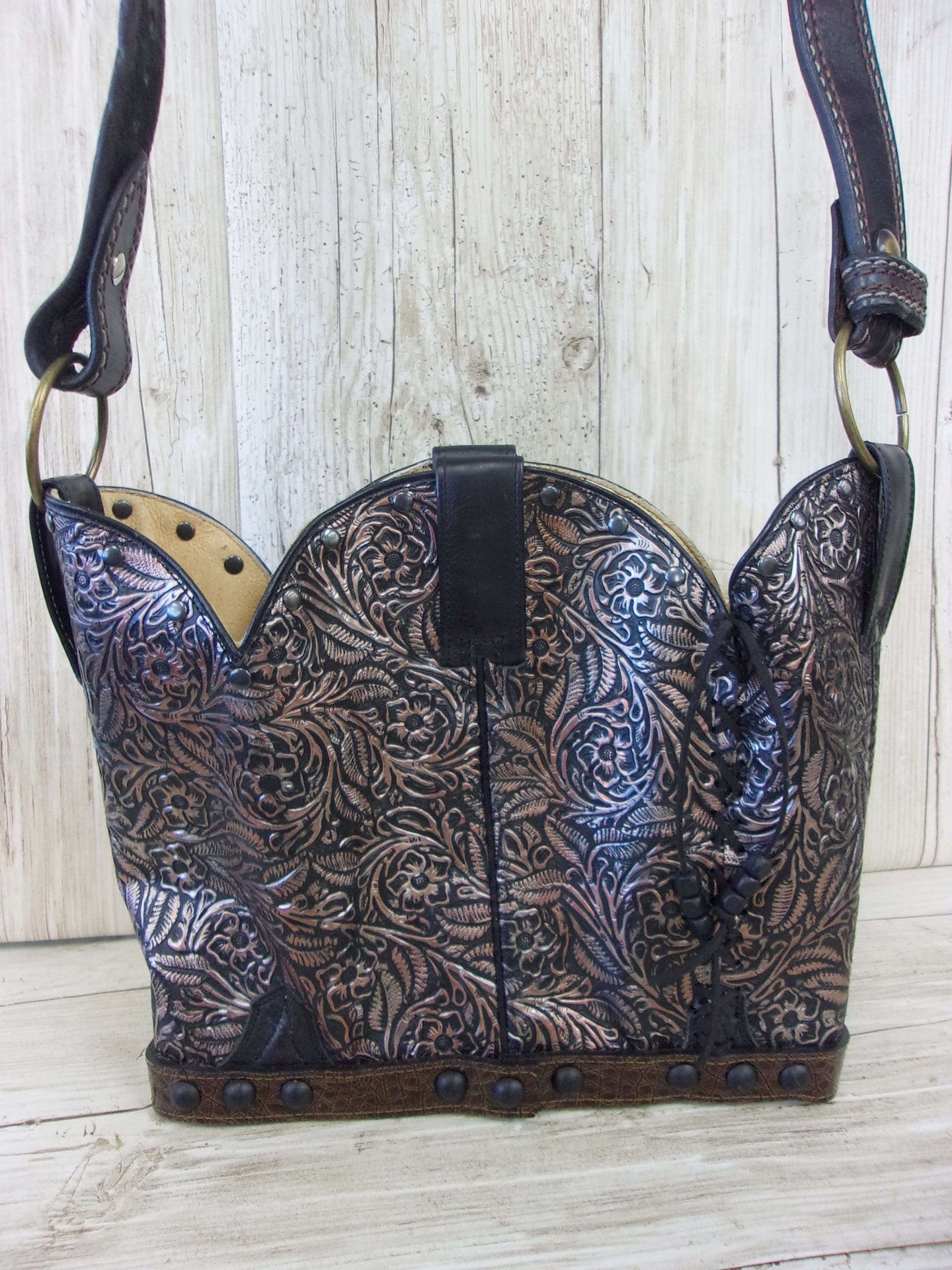 Cheetah Print Western Purse 6Pc Bundle | Fringe & Crossbody handcrafted from cowboy boots. Shop  at ChrisThompsonBags.com and buy the best ["cheetah"] at Chris Thompson Bags.