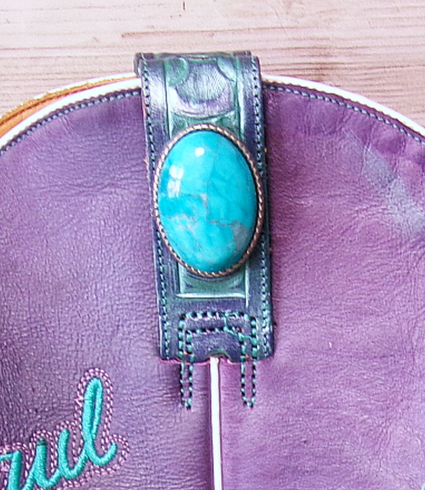 Bucket Bag Cowboy Boot Fringe Purse BK141