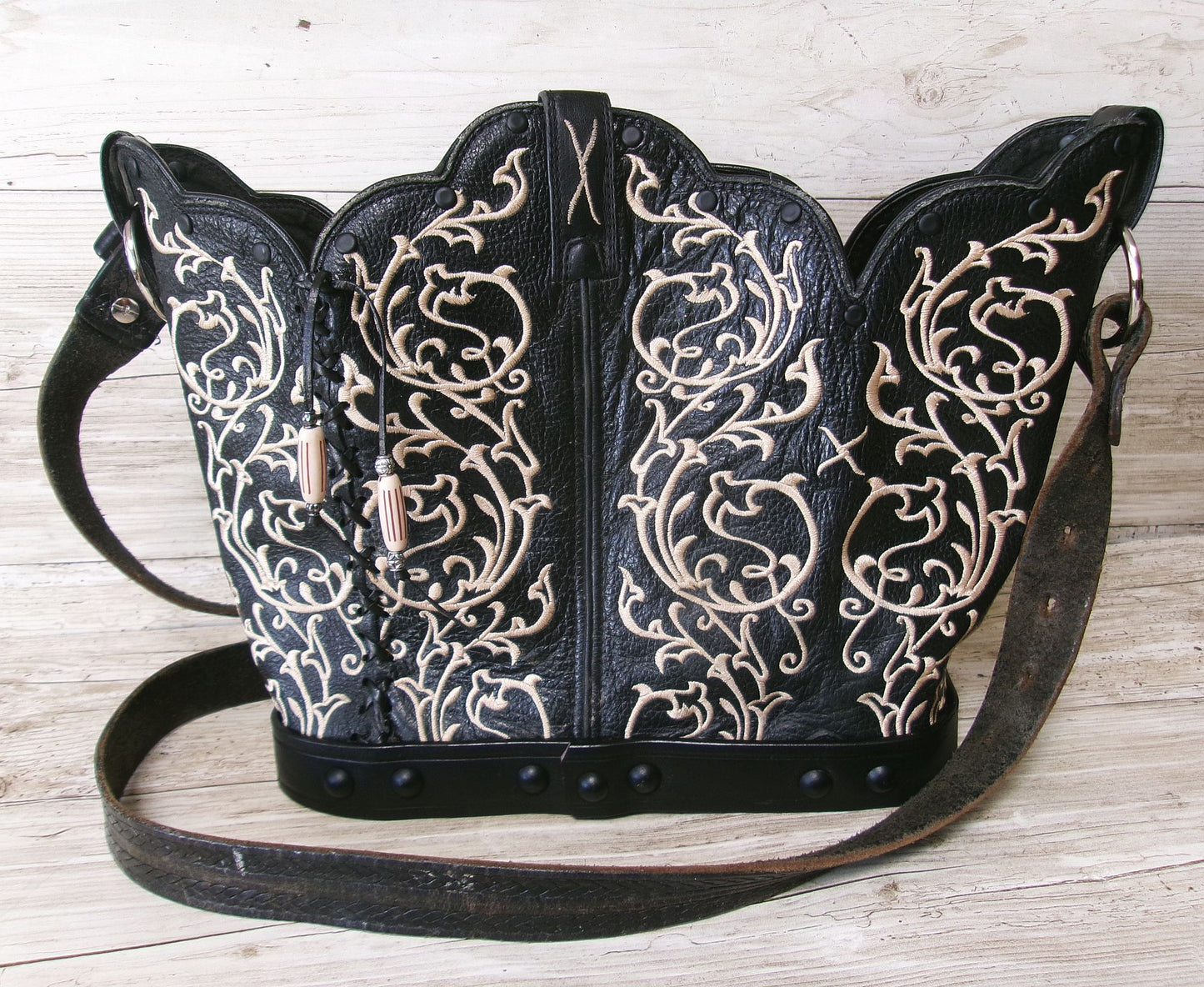 Bucket Bag Cowboy Boot Purse BK160
