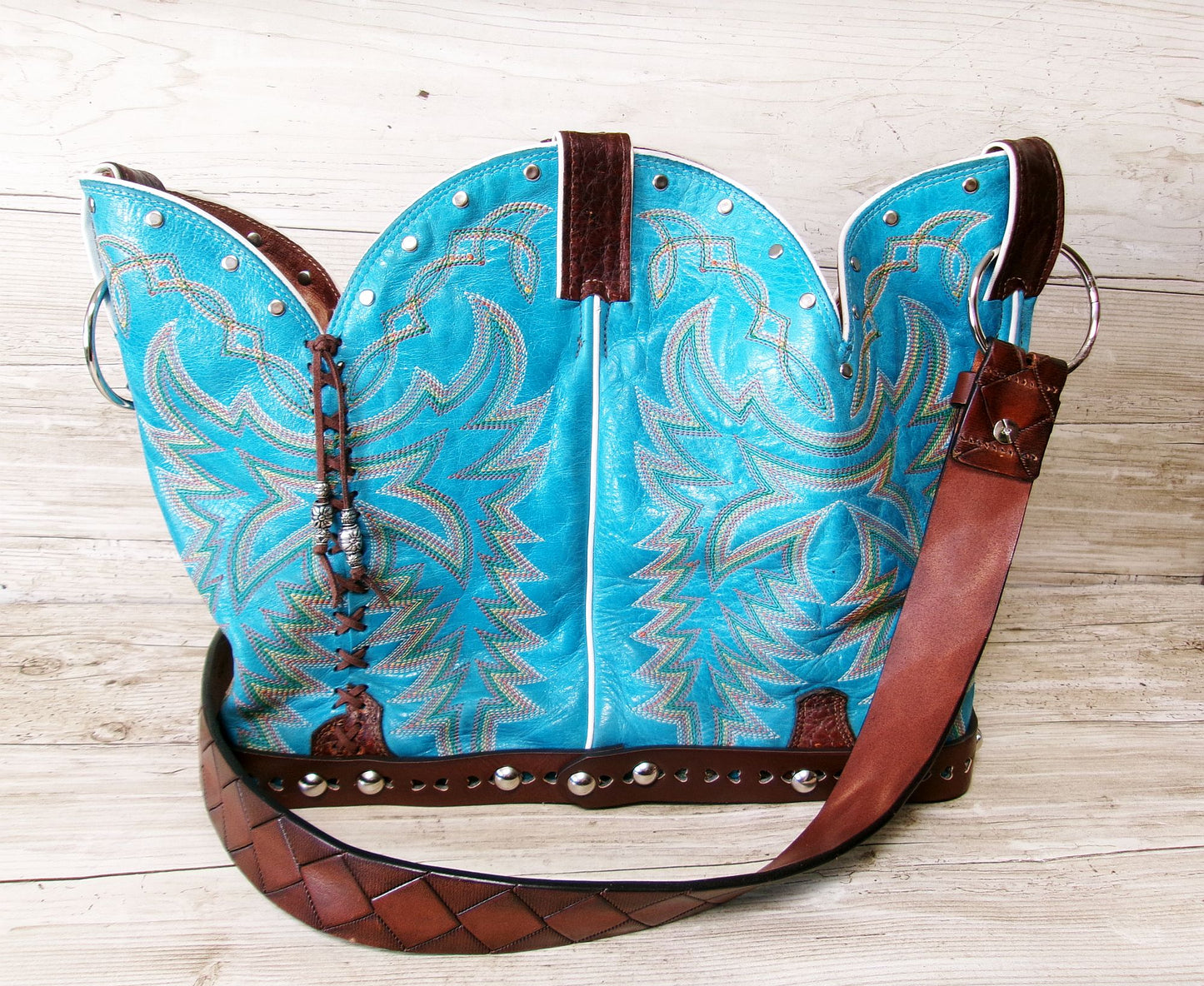 Bucket Bag Cowboy Boot Purse BK162