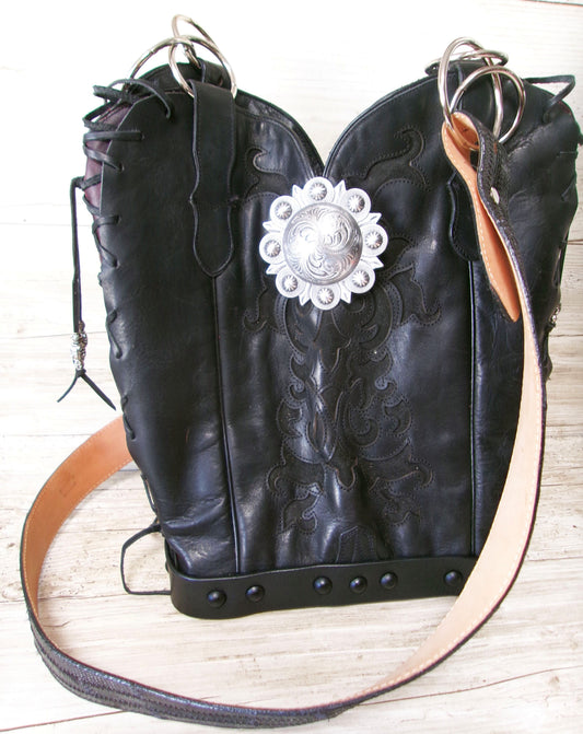 Double Cowboy Boot Purse db164