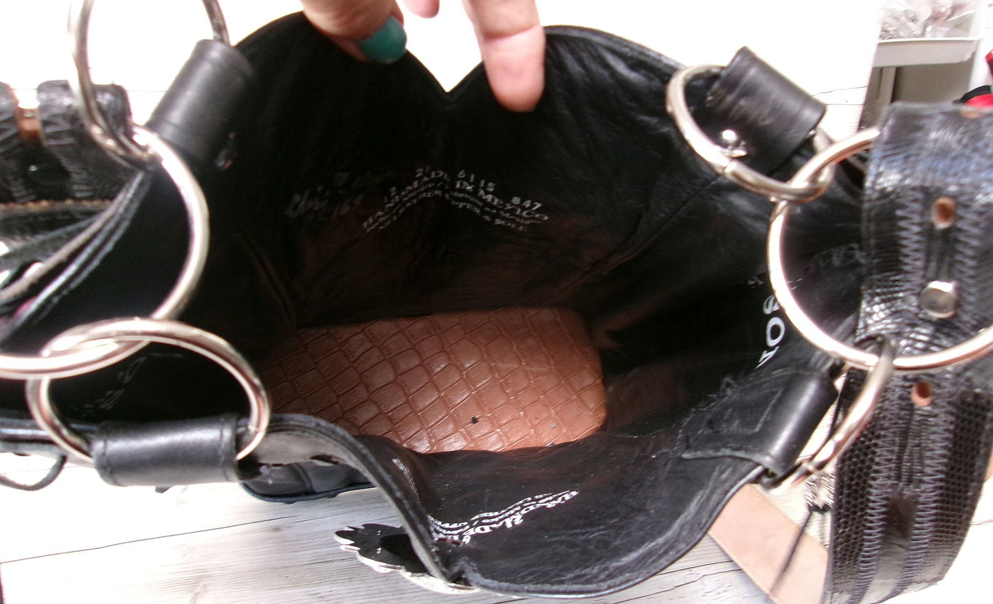 Double Cowboy Boot Purse BK164