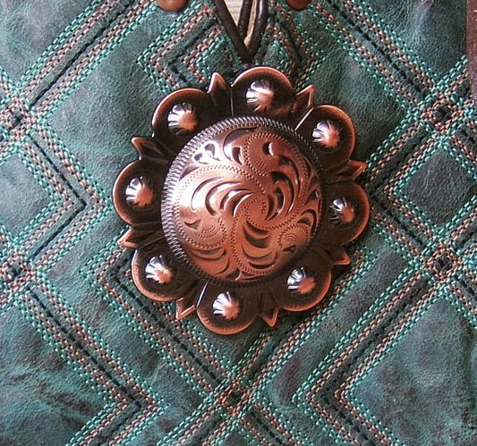 Double Cowboy Boot Purse db165 handcrafted from cowboy boots. Shop Handbags, Wallets & Cases at ChrisThompsonBags.com and buy the best ["Heart","Medium","Shoulder","Turquoise"] at Chris Thompson Bags.