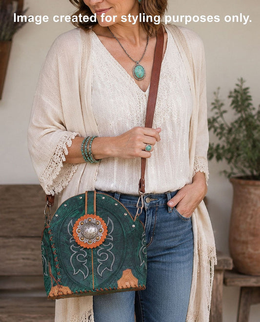 Bucket Bag Cowboy Boot Purse BK91