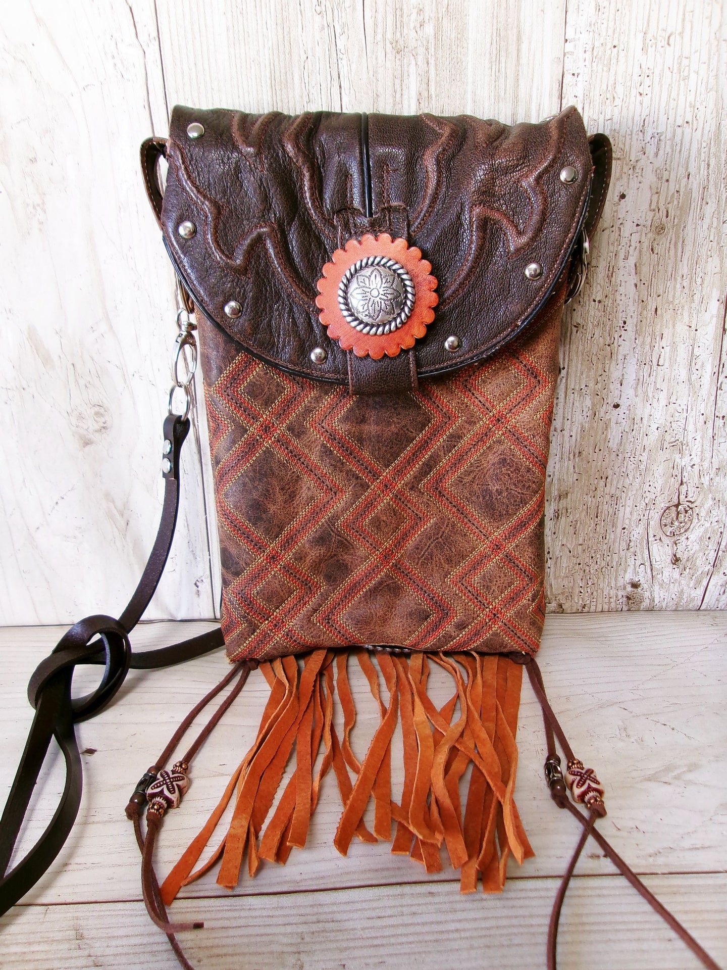Cowboy Boot Crossbody Hipster Bag CB102