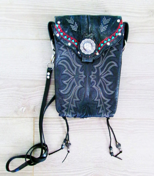 Cowboy Boot Conceal Carry Hipster Bag CB112