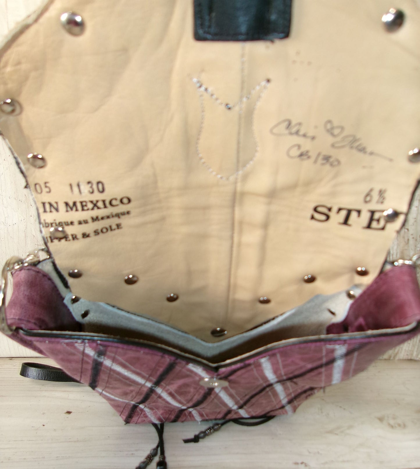 Cowboy Boot Crossbody Hipster Bag CB130