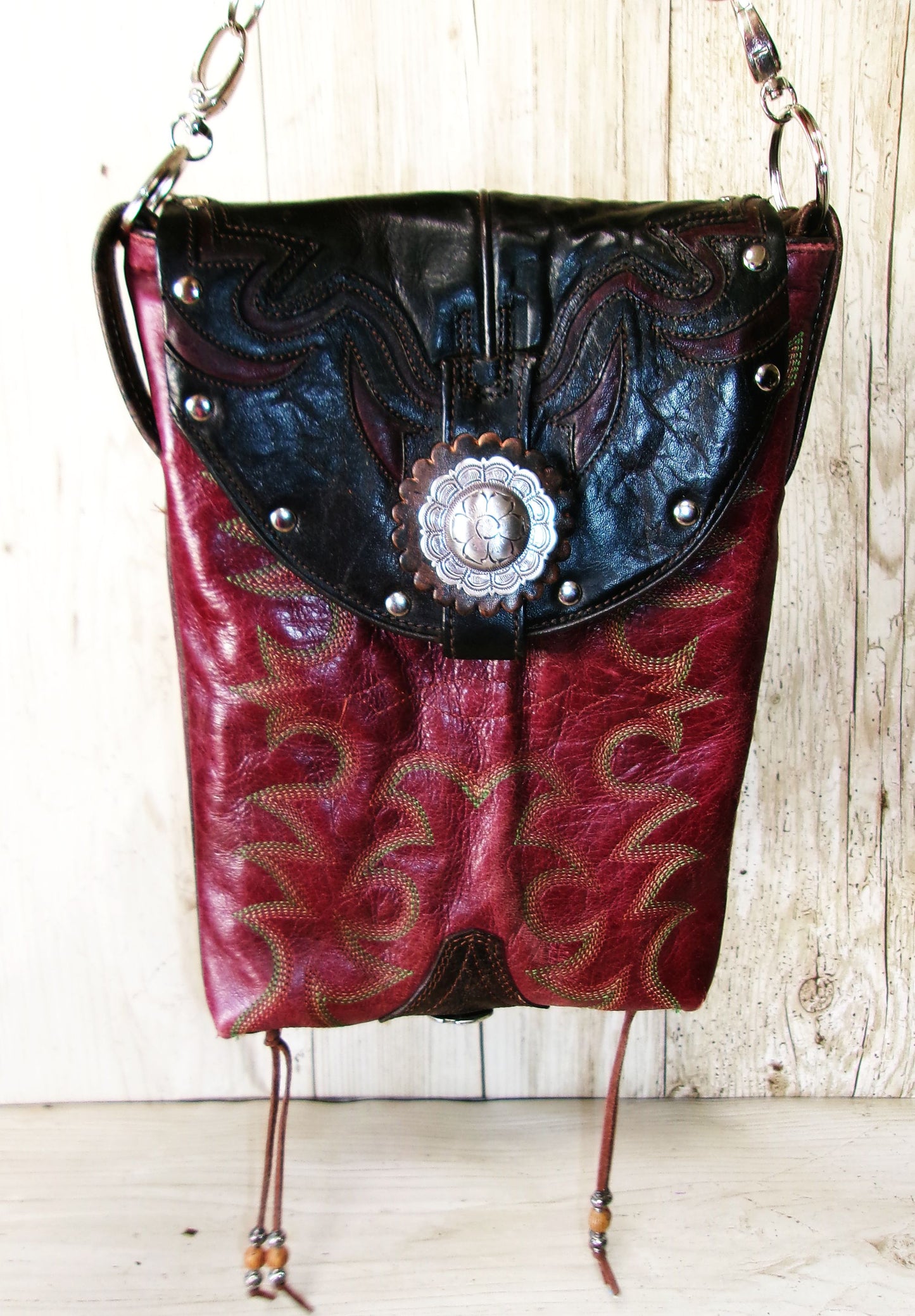 Cowboy Boot Crossbody Hipster Bag CB136
