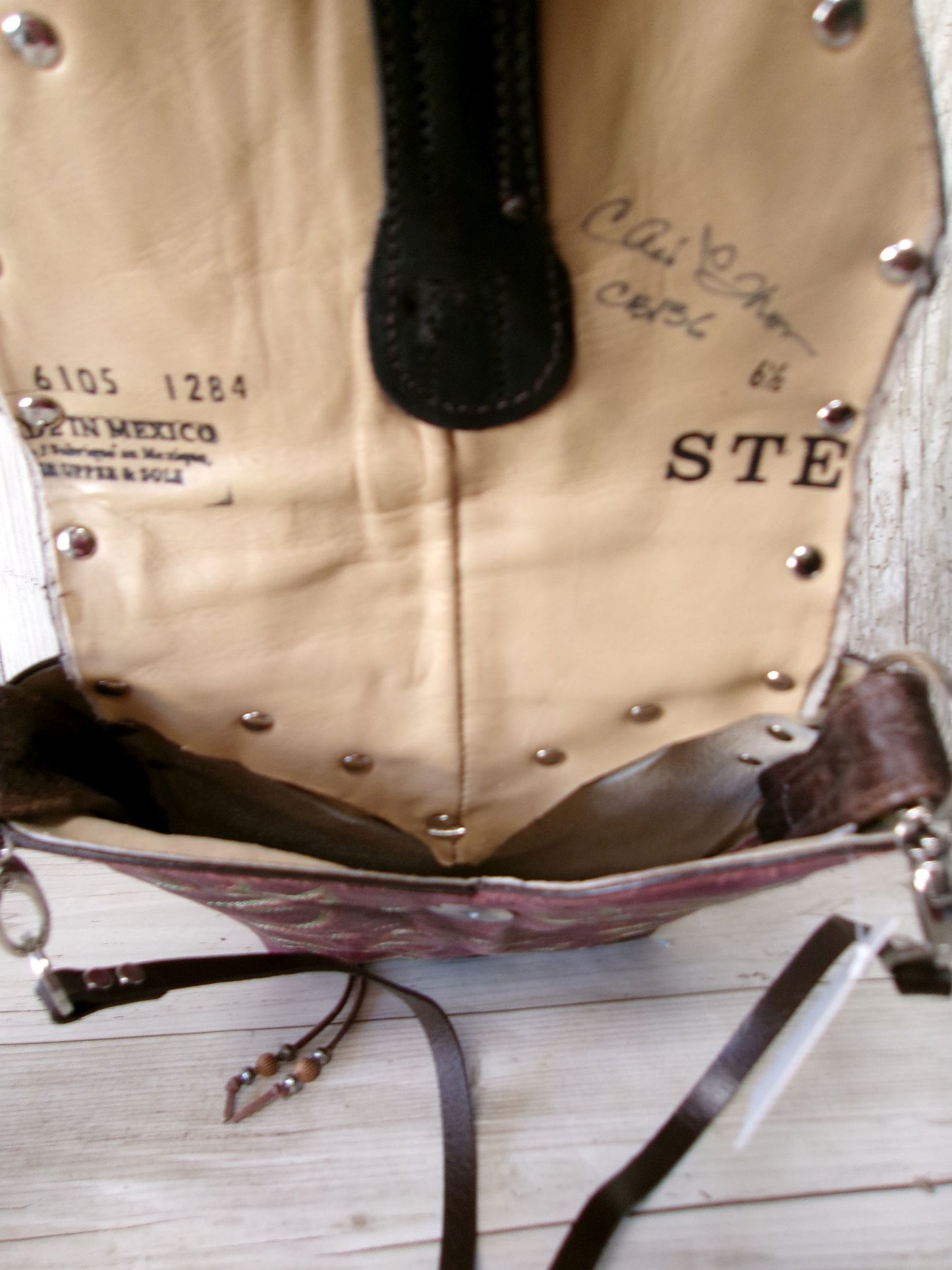 Cowboy Boot Crossbody Hipster Bag CB136