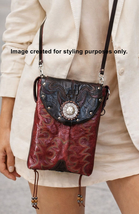 Cowboy Boot Conceal Carry Hipster Bag CB136