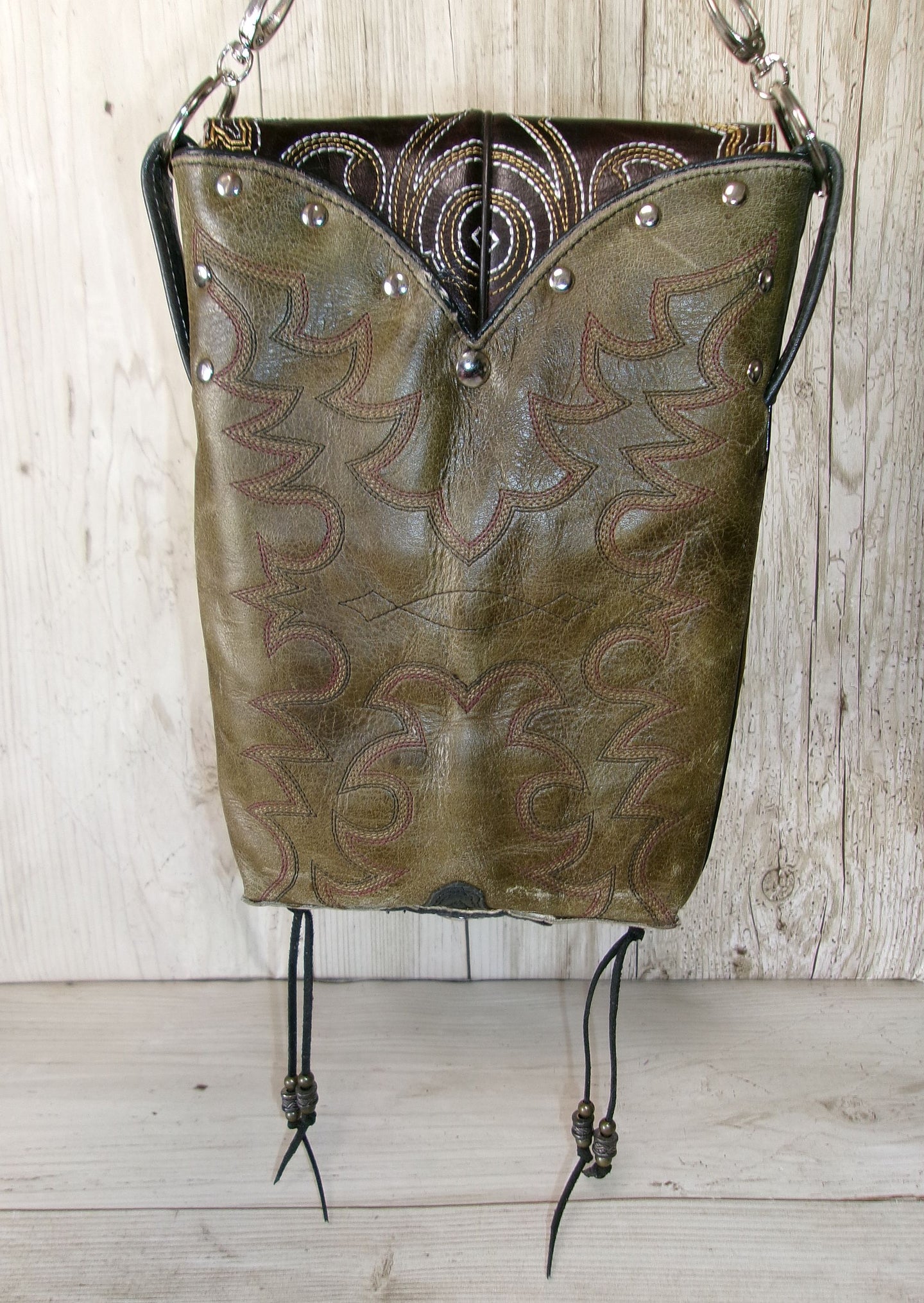 Cowboy Boot Crossbody Hipster Bag CB139