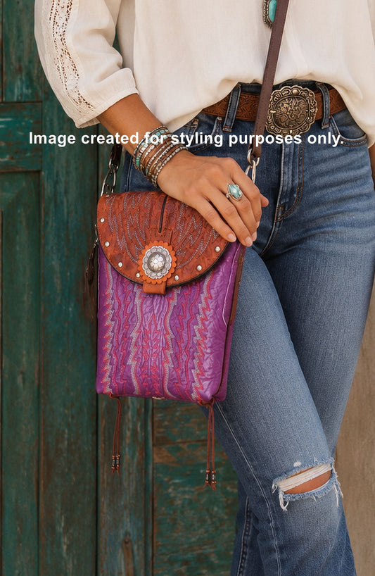 Cowboy Boot Conceal Carry Hipster Bag CB140