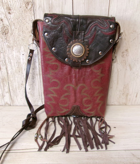 Cowboy Boot Conceal Carry Hipster Bag CB148