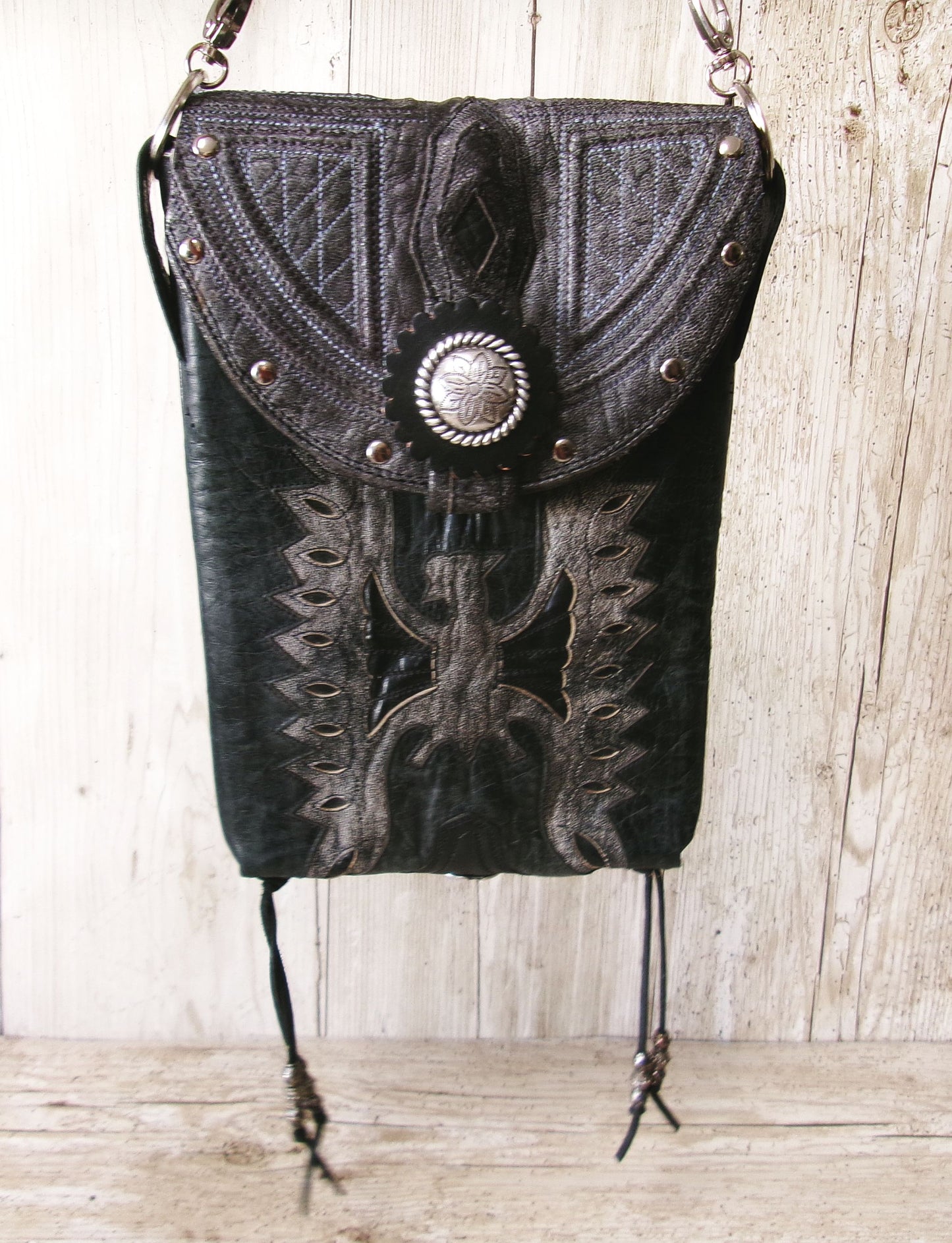 Cowboy Boot Crossbody Hipster Bag CB155