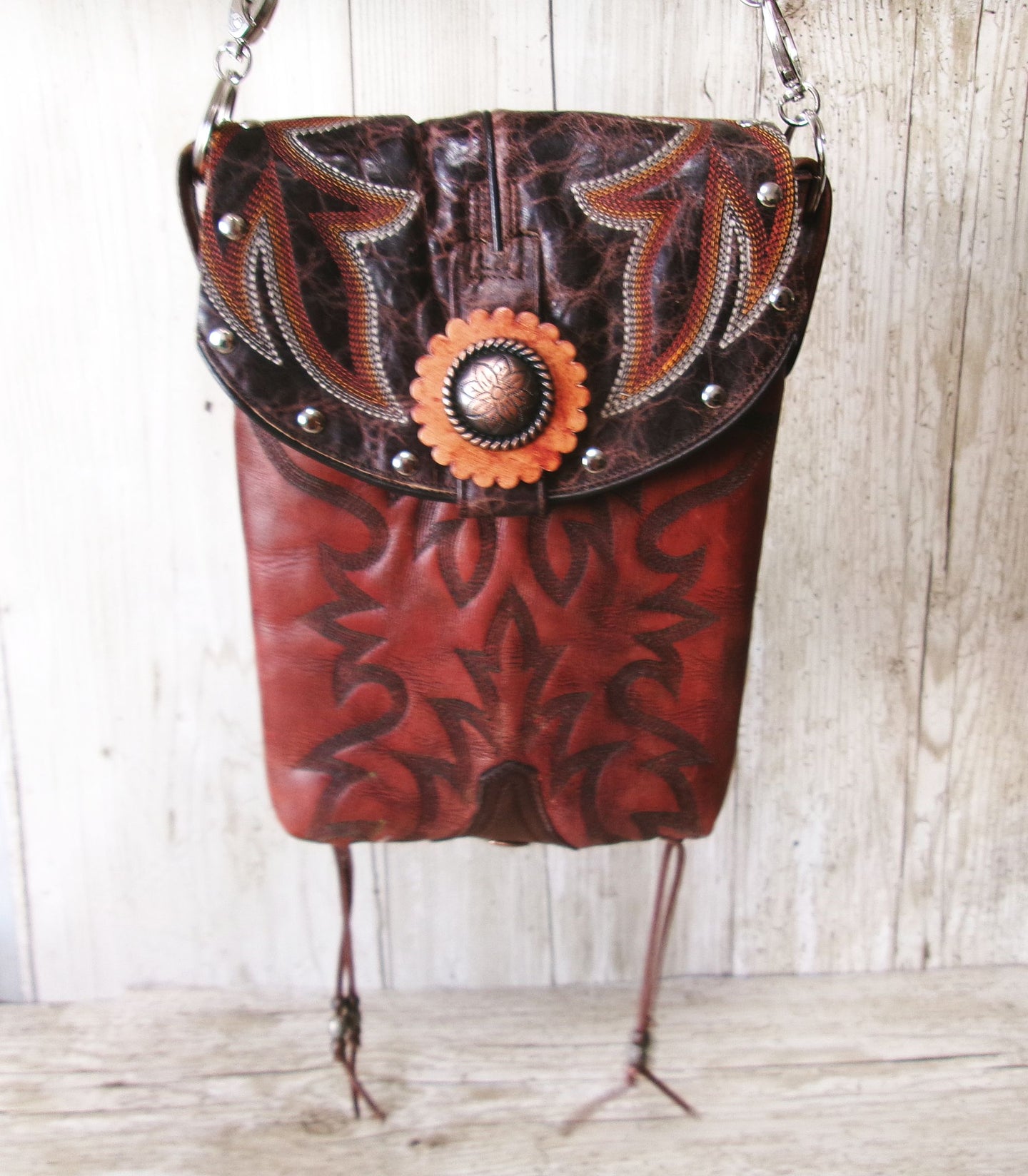 Cowboy Boot Crossbody Hipster Bag CB160