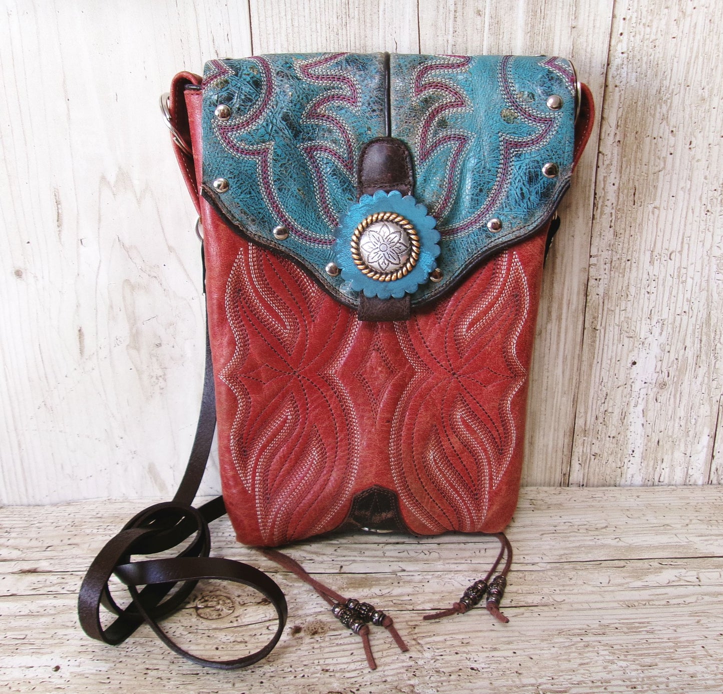 Cowboy Boot Crossbody Hipster Bag CB162