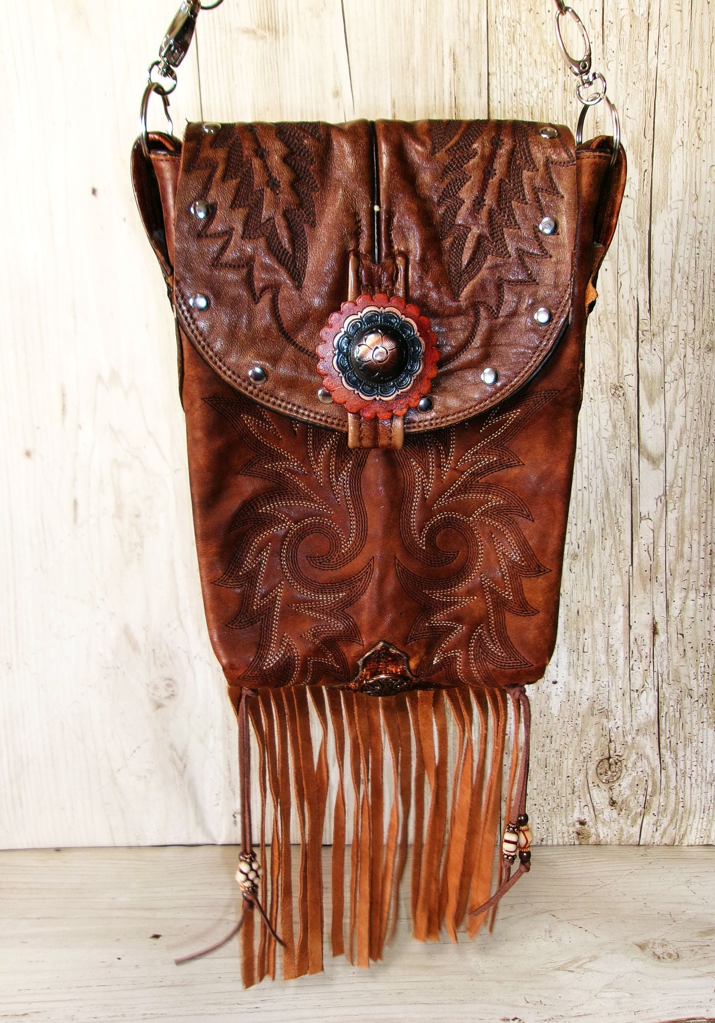 Cowboy Boot Crossbody Hipster Bag CB53