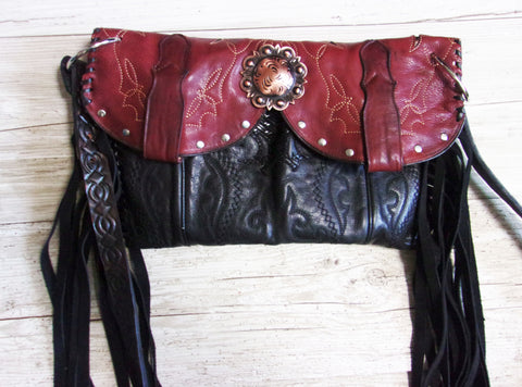 Clutch Cowboy Boot Purse CL12