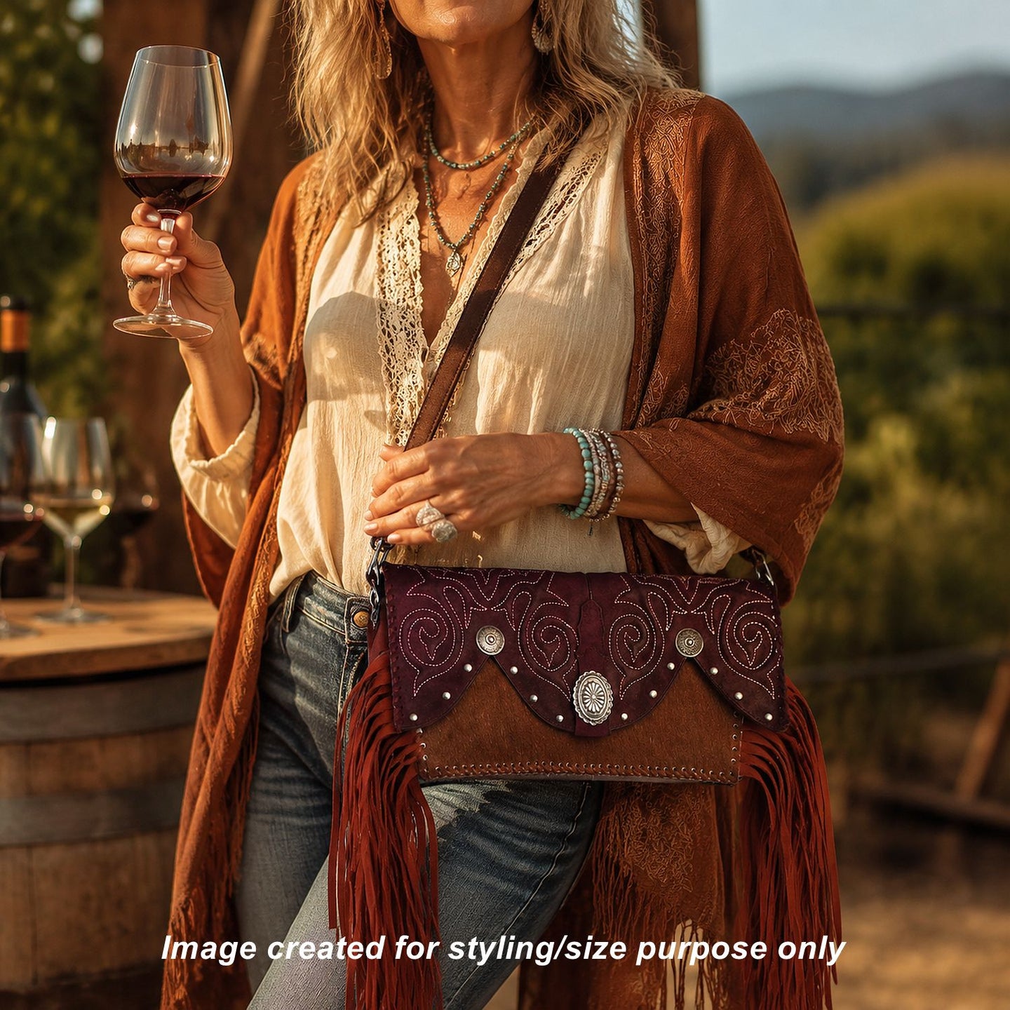 Clutch Cowboy Boot Purse CL14 handcrafted from cowboy boots. Shop Handbags at ChrisThompsonBags.com and buy the best ["Clutch","Crossbody","fringe","Medium"] at Chris Thompson Bags.
