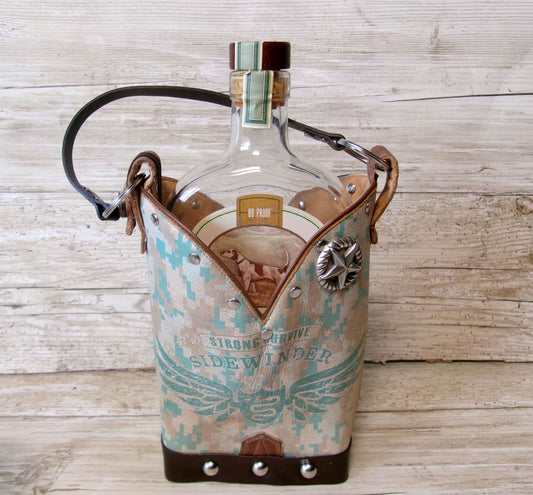 Cowboy Boot Whiskey Tote CR230