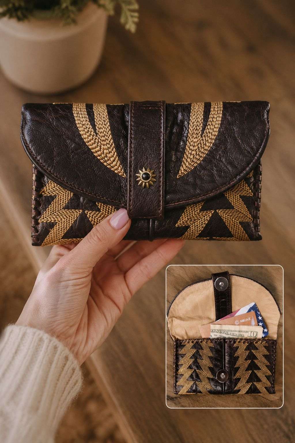 Petite Clutch wc04 handcrafted from cowboy boots. Shop Handbags, Wallets & Cases at ChrisThompsonBags.com and buy the best ["credit card","mini","Small","wallet"] at Chris Thompson Bags.