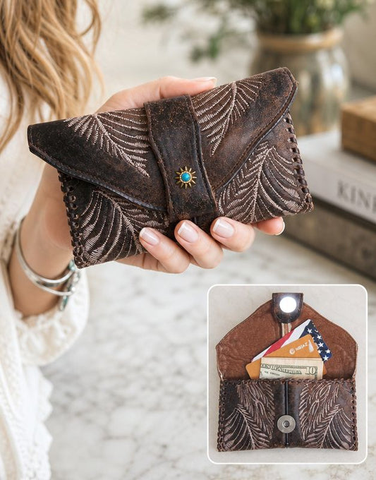 Petite Clutch wc06 handcrafted from cowboy boots. Shop Handbags, Wallets & Cases at ChrisThompsonBags.com and buy the best ["credit card","mini","Small","wallet"] at Chris Thompson Bags.