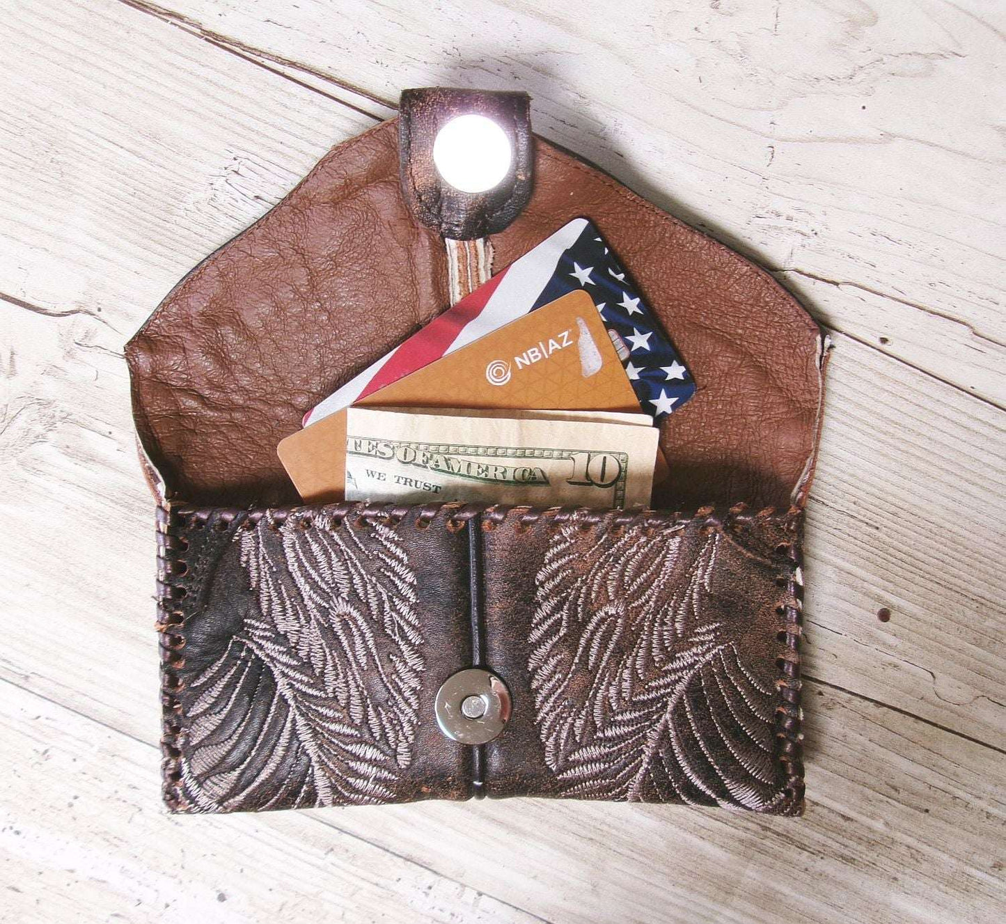 Petite Clutch wc06 handcrafted from cowboy boots. Shop Handbags, Wallets & Cases at ChrisThompsonBags.com and buy the best ["credit card","mini","Small","wallet"] at Chris Thompson Bags.