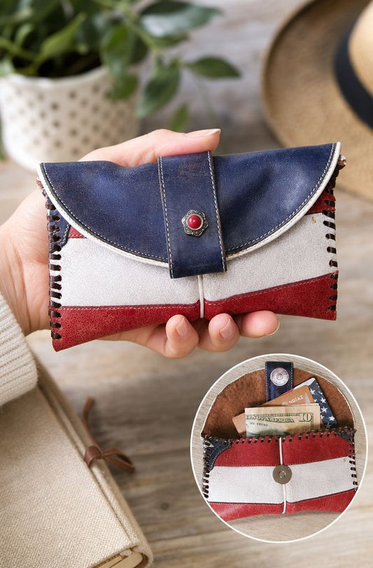 Petite Clutch wc07 handcrafted from cowboy boots. Shop Handbags, Wallets & Cases at ChrisThompsonBags.com and buy the best ["credit card","mini","Small","wallet"] at Chris Thompson Bags.