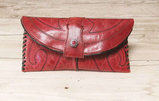 Petite Clutch wc08 handcrafted from cowboy boots. Shop Handbags, Wallets & Cases at ChrisThompsonBags.com and buy the best ["credit card","mini","Small","wallet"] at Chris Thompson Bags.