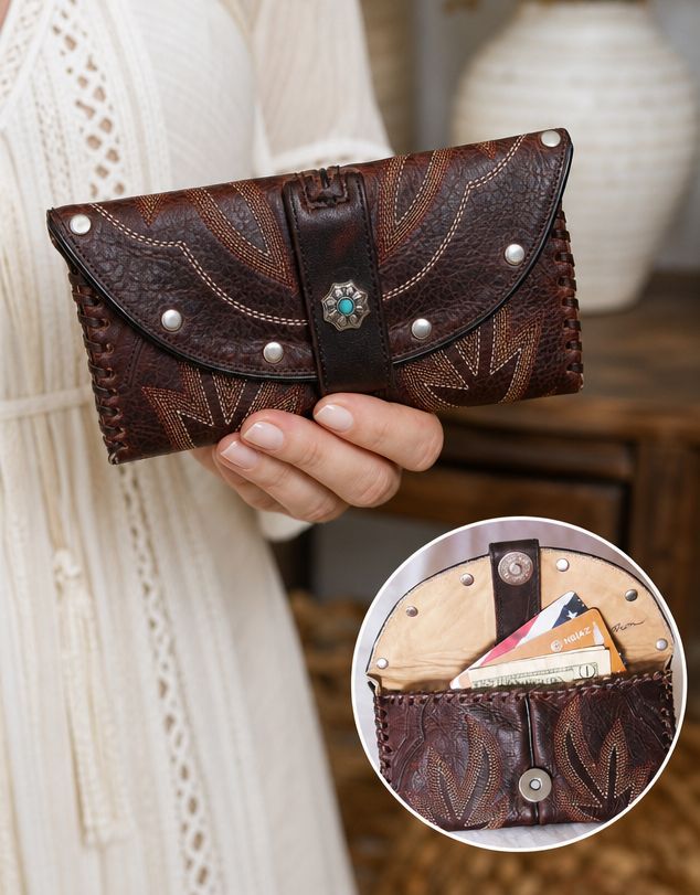 Petite Clutch wc09 handcrafted from cowboy boots. Shop Handbags, Wallets & Cases at ChrisThompsonBags.com and buy the best ["credit card","mini","Small","wallet"] at Chris Thompson Bags.