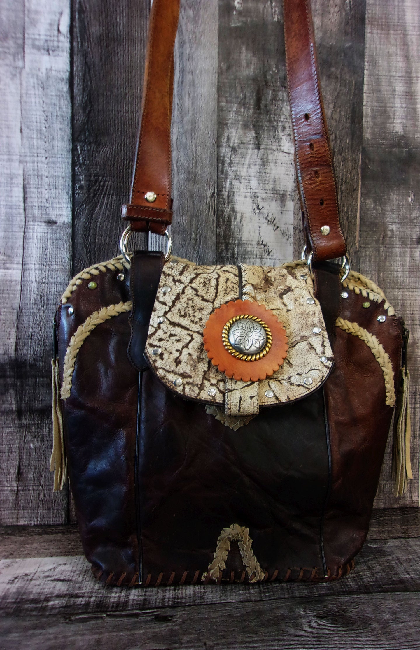 Double Cowboy Boot Purse DB316 handcrafted from cowboy boots. Shop Handbags at ChrisThompsonBags.com and buy the best boot top purse, Country Chic, country fashion, country style, cowboy boot lover, cowboy boot purse, Cowgirl Chic, cowgirl style, luxury handbag, rodeo purse, western chic, western fashion, western style at Chris Thompson Bags.