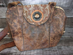 Double Cowboy Boot Purse DB318