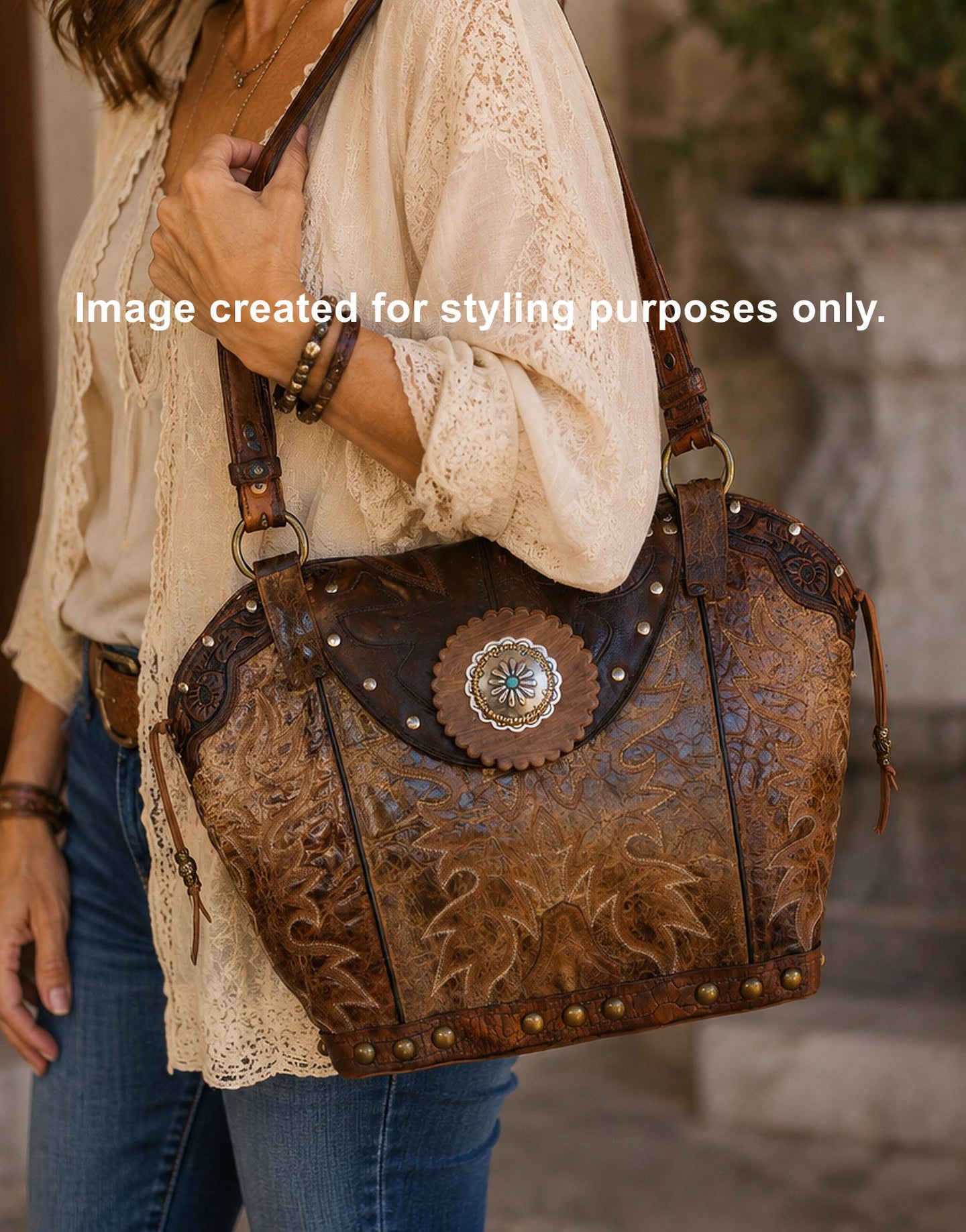 Double Cowboy Boot Purse DB329