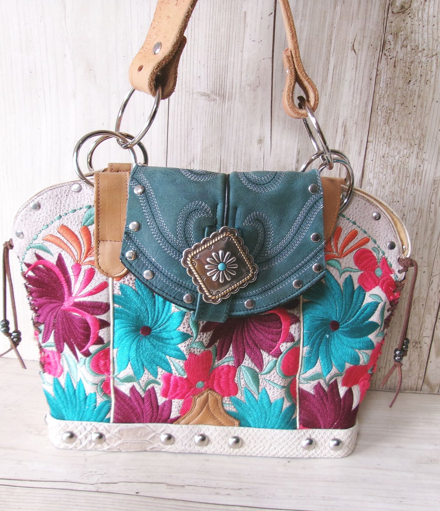 Double Cowboy Boot Purse DB333