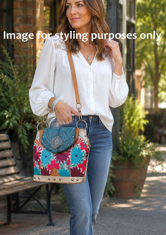 Double Cowboy Boot Purse DB333