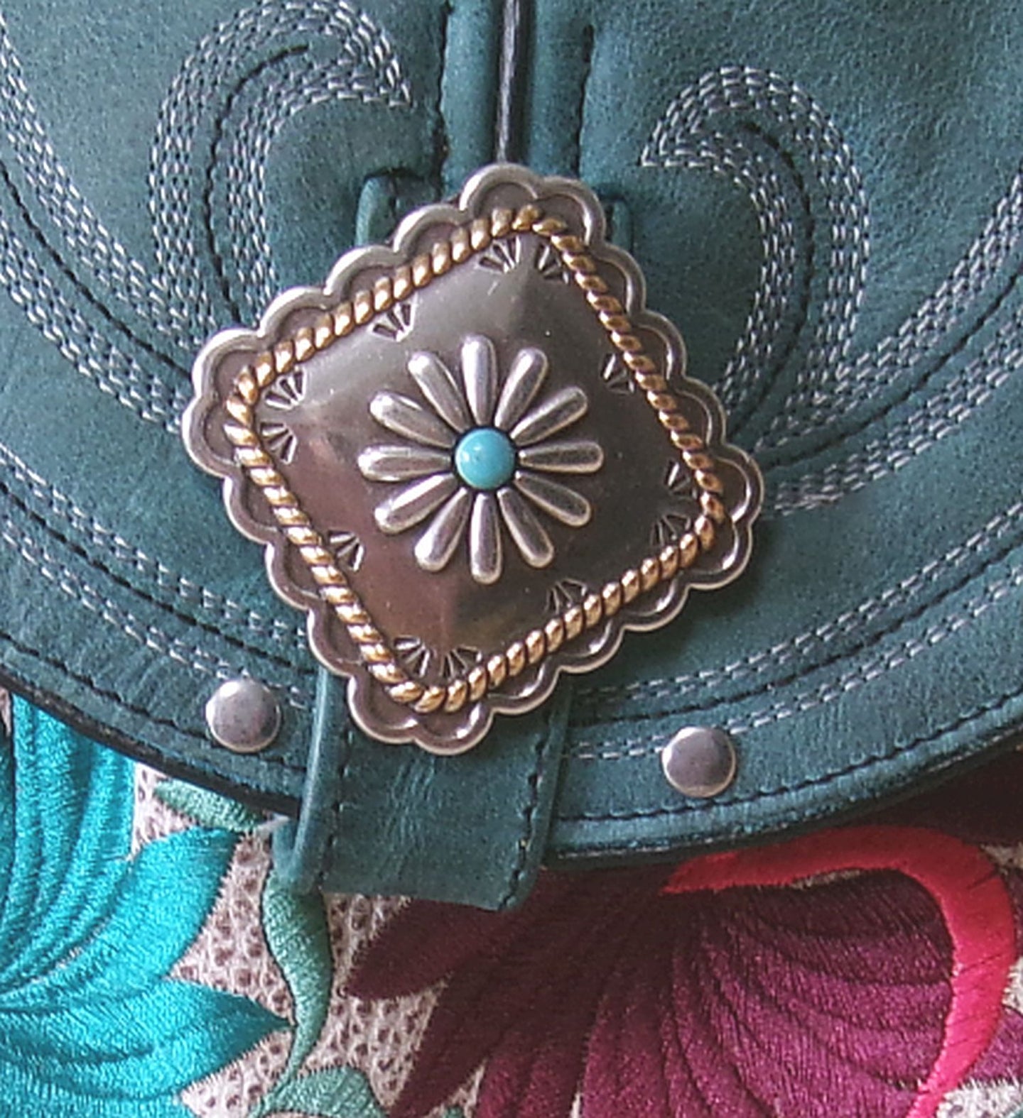Double Cowboy Boot Purse DB333