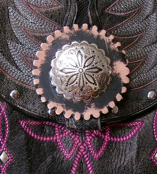 Double Cowboy Boot Purse DB362