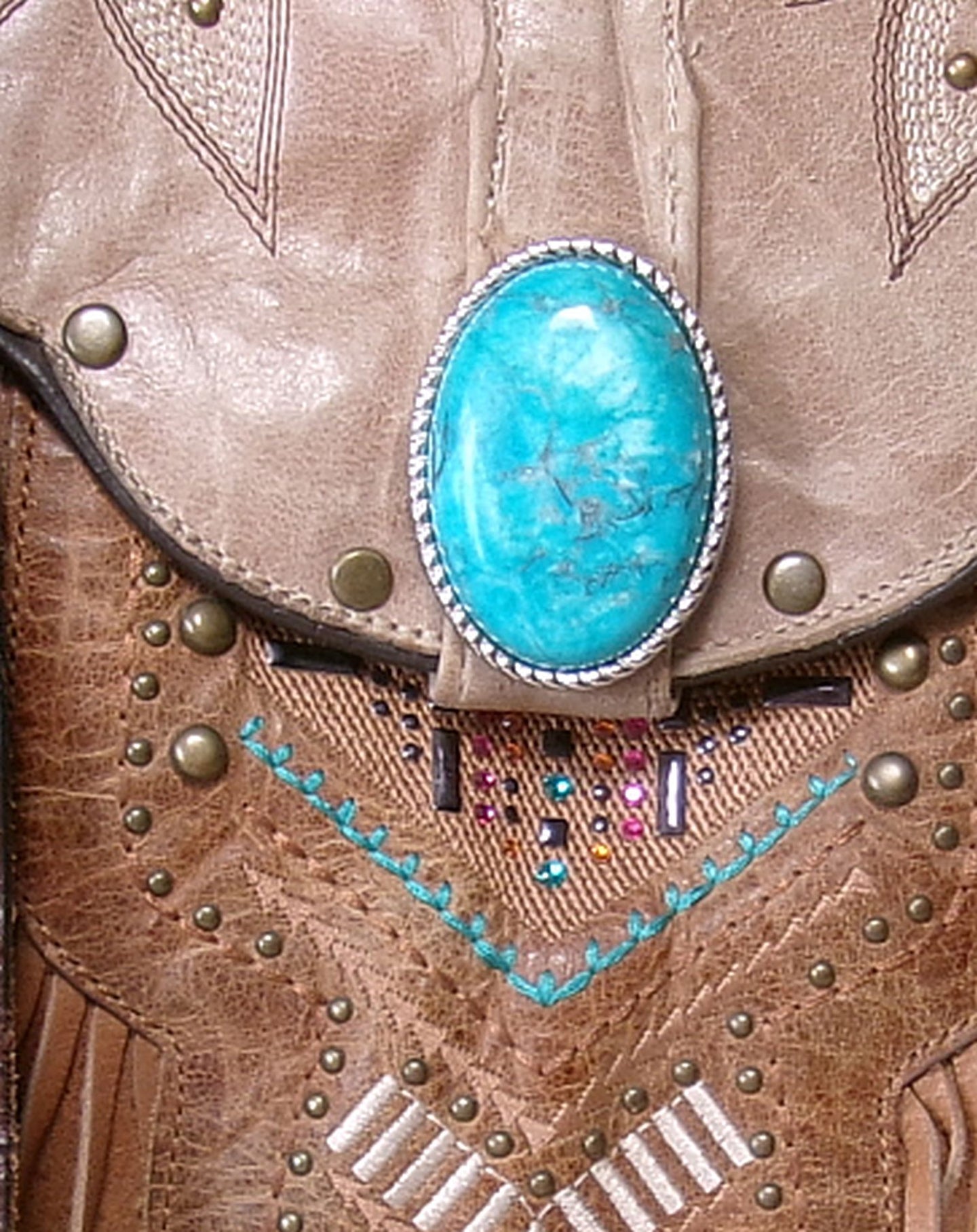 Double Cowboy Boot Purse DB364
