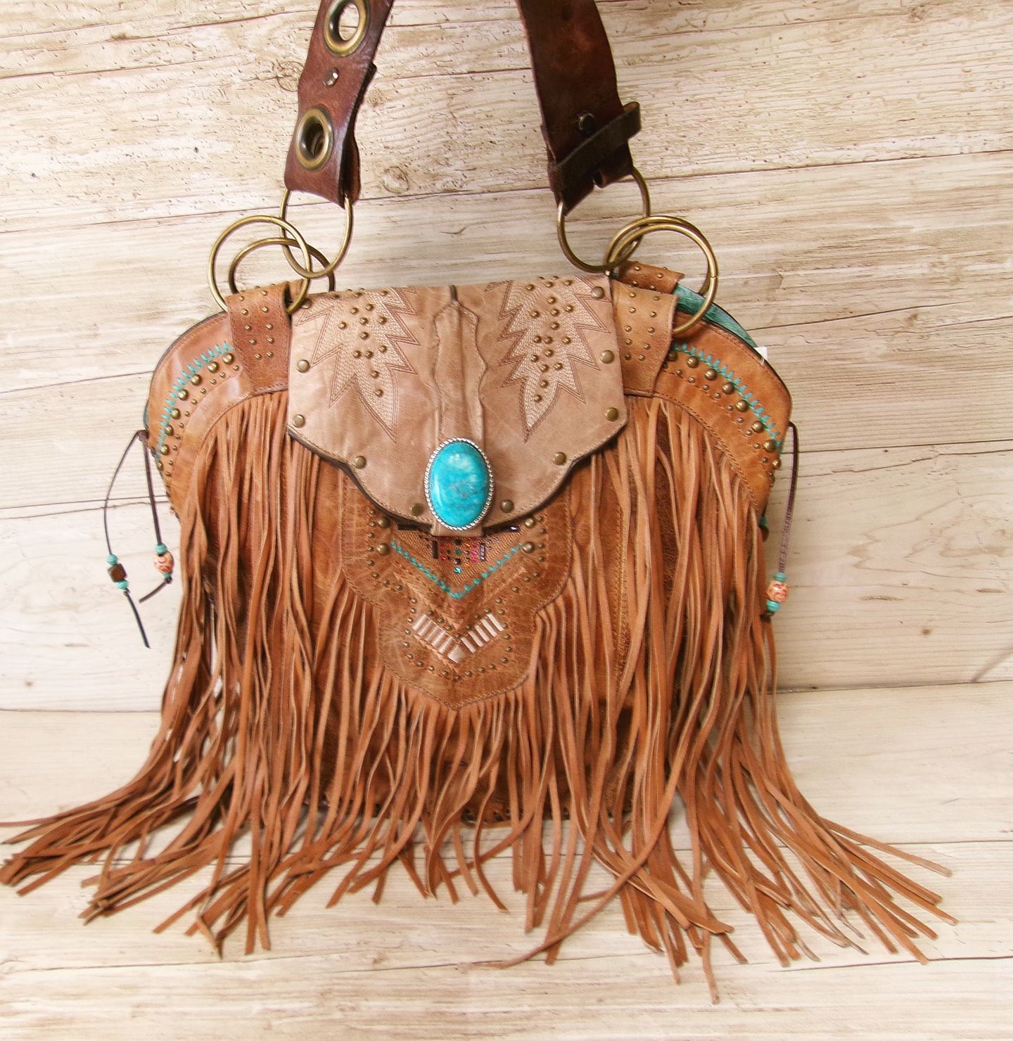 Double Cowboy Boot Purse DB364