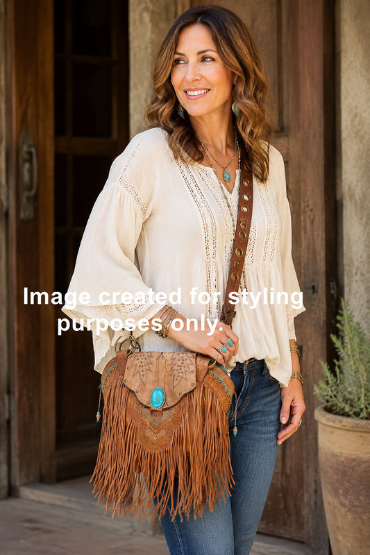 Double Cowboy Boot Purse DB364
