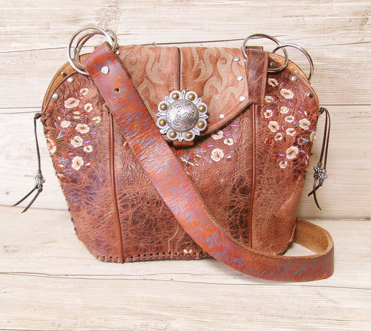 Double Cowboy Boot Purse DB366