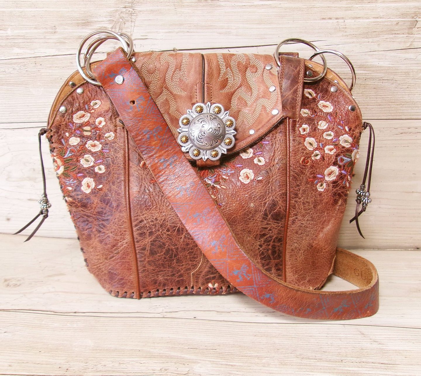 Double Cowboy Boot Purse DB366