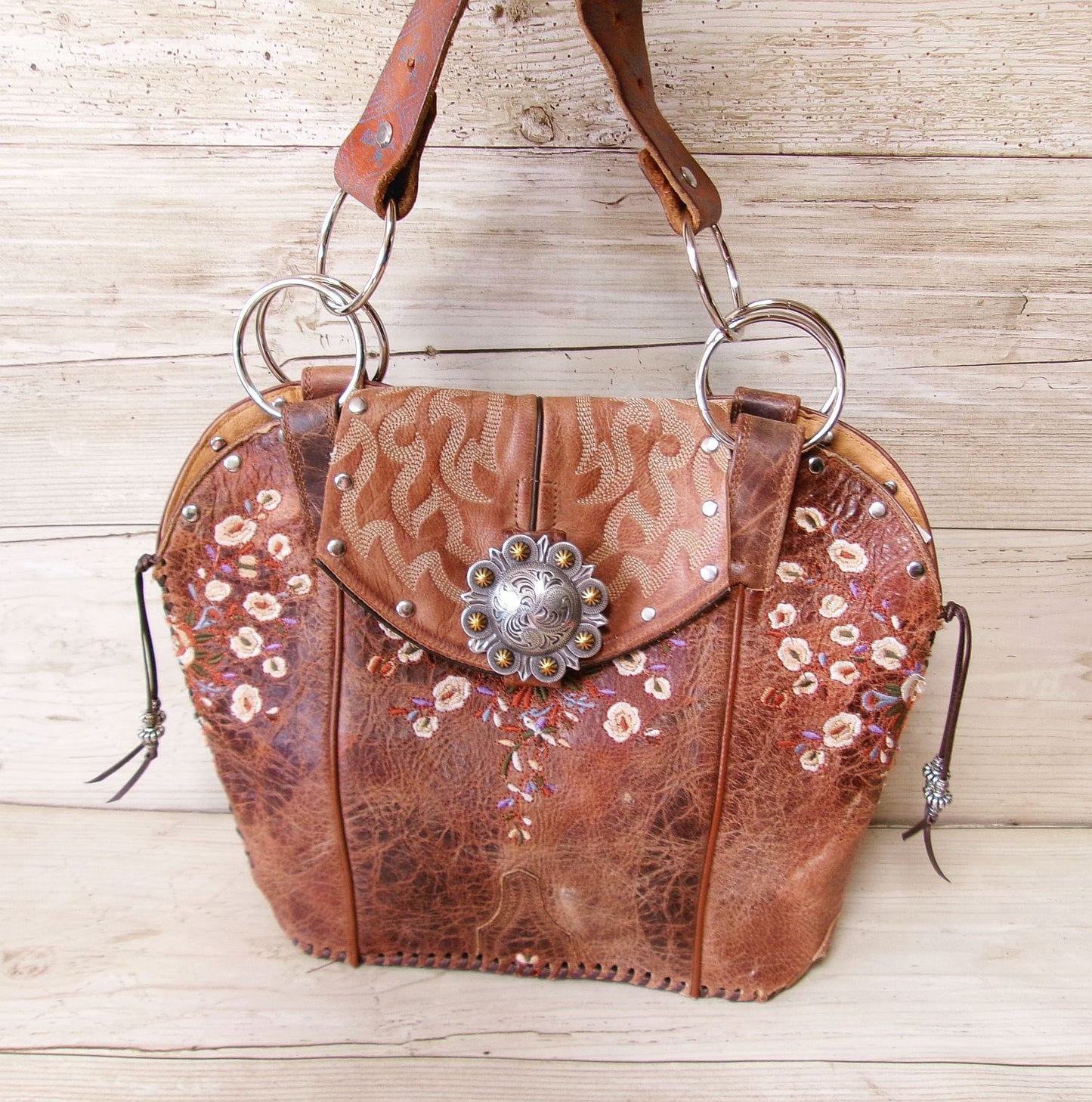 Double Cowboy Boot Purse DB366